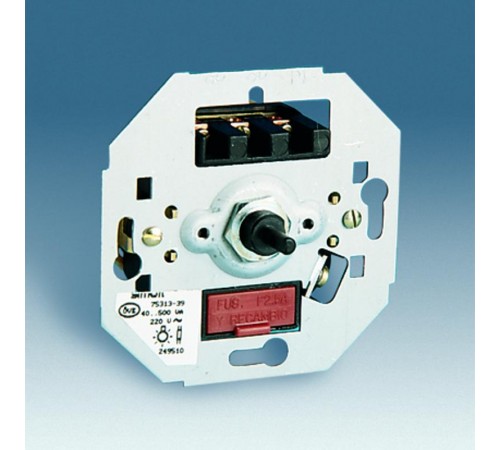 Simon 75 Механизм Светорегулятор поворотный, 40-300Вт 230В, S27, S82, S82N, S88, S82 Detail  75311-39  Simon