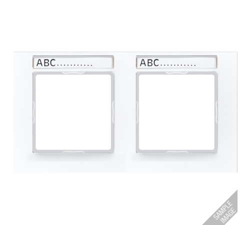 Рамка 5-кратная AC5850BFNAWW Jung