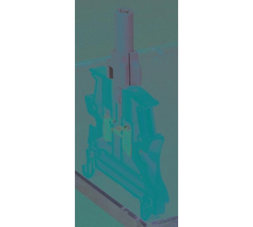 Гнездовой вывод Viking 3 - под измерительный щуп диаметром 4 мм - для винтовых и пружинных клемм - с шагом 5,6 мм  037527  Legrand