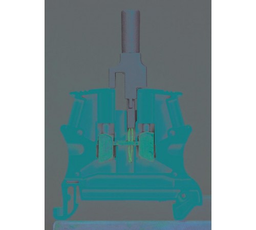 Гнездовой вывод Viking 3 - под измерительный щуп диаметром 4 мм - для винтовых и пружинных клемм - с шагом 5,6 мм  037527  Legrand