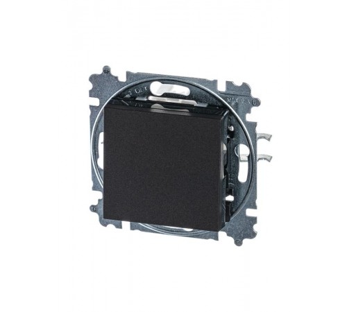 ABB Levit Антрацит / дымчатый чёрный Выключатель 1-кл.  3559H-A01445 63W  2CHH590145A6063  ABB