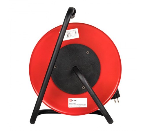 Удлинитель на катушке "Гефест 2.0" 4 гнезда 20м с заземлением и предохранителем КГ 3*2,5 16А/3,5кВт IP44 PROxima  UKG02-16-R325-4-20-IP44  EKF