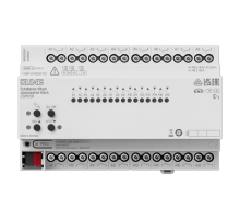 Актуатор коммутирующий, 16 каналов света/8 канала жалюзи; KNX   230161SR  Jung