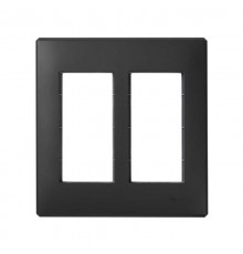 Simon CIMA 500 Рамка с суппортами на 2 модуля 500CIMA, 164х30х135мм, 9мм, графит  51010102-038  Simon