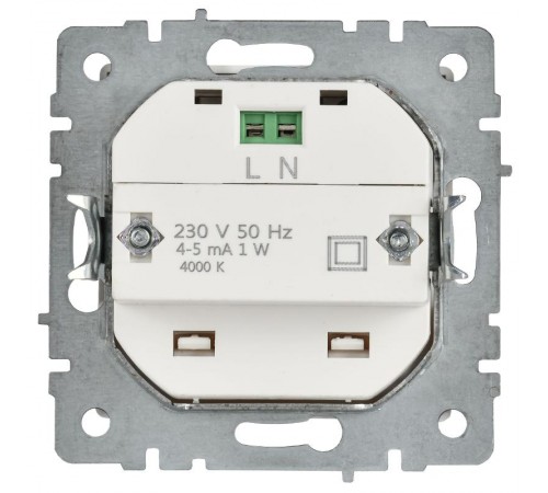 BRITE Подсветка светодиодная встраиваемая ПЛ20-БрАБ арктический белый   BR-FL20-K91  IEK