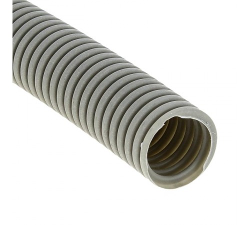 Труба гибкая гофрированная ПВХ 25мм с протяжкой (50м)  tg-z-25  EKF