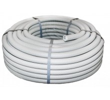 Труба гибкая гофрированная ПВХ 25мм с протяжкой (50м)  tg-z-25  EKF