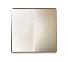 Клавиша двойная для перекрестного выключателя цвета шампань S82  8202026-034  Simon