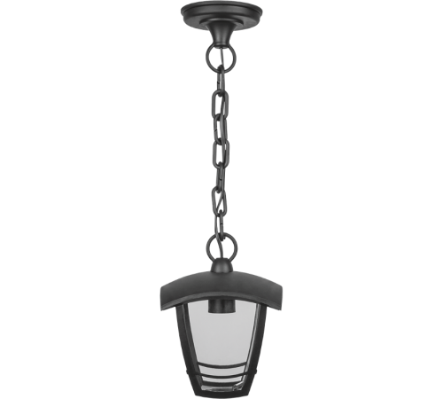 Светильник садово-парковый NOF-P08-BL-IP44-E27 (4 грани подвесной черный)  80464   Navigator