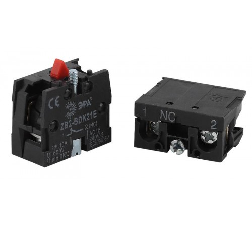 Контактный блок 1р для серии LAY5 (40/960/11520)  Б0045692  ЭРА