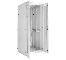 Шкаф серверный 19", 42U, 800х1000 мм, передняя двухстворчатая перф. дверь, задняя перф., серый (  LS35-42U81-2PP-1  ITK