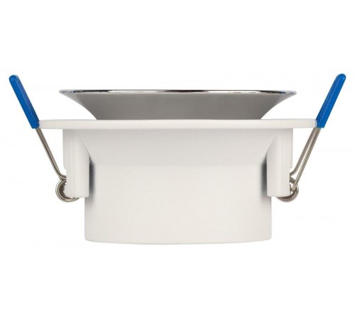 Cветильник встраиваемый декоративный KL103 WH/CH MR16 GU5.3 белый хром  Б0056353  ЭРА