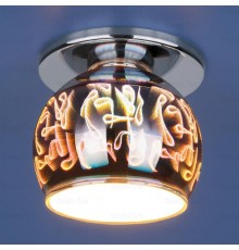 Светильник точечный встраиваемый 1102 G9 SL зеркальный  a037515  Elektrostandard