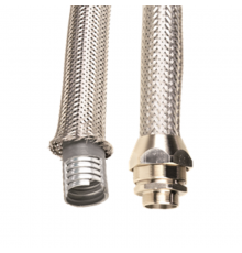 Металлорукав DN 35мм в гладкой EVA изоляции и оплетке из нержавейщей стали, Dвн 35,0 мм, Dнар 43,0, IP66, 25 м  607ETX038  DKC