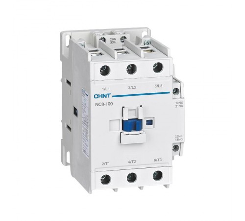 Контактор NC8-100/W 3P 100А AC/DC (100~250В) 1НО+1НЗ (R)  506525  CHINT