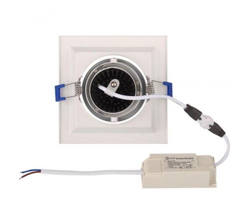 Светильник светодиодный встраиваемый карданный SKD-11-36-40K-W20 20Вт 1800Лм 4000K 150х150х110  Б0049749  ЭРА