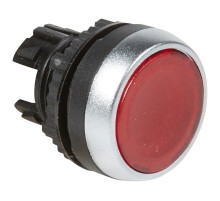 Головка ''нажал - вкл., нажал - откл.''  22,3 - Osmoz - для компл. - с подсветкой - с потайным толкателем - красный  024021  Legrand
