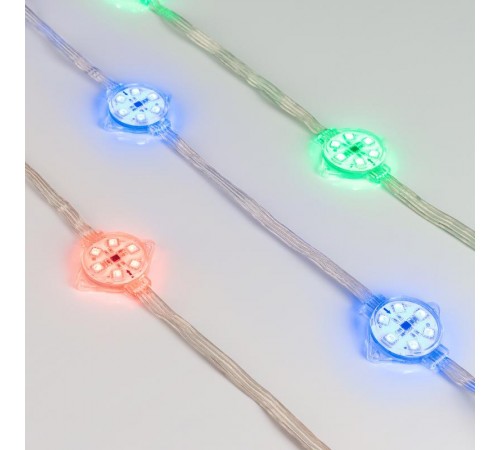 Модуль управляемый VISOR-SPI-5060-6-24V RGB 120deg (D40x12mm, 1.5W, IP68)  029379  Arlight