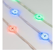 Модуль управляемый VISOR-SPI-5060-6-24V RGB 120deg (D40x12mm, 1.5W, IP68)  029379  Arlight