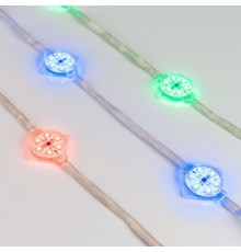 Модуль управляемый VISOR-SPI-5060-6-24V RGB 120deg (D40x12mm, 1.5W, IP68)  029379  Arlight