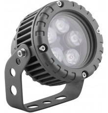 Прожектор архитектурный светодиодный LL-882 D95xH130 IP65 5W 85-265V зеленый  32234  FERON