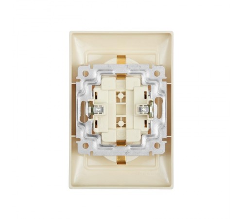 Valena DIY Розетка двойная с заземлением слоновая кость   695616  Legrand