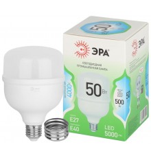 Лампа светодиодная  GREEN LINE LED POWER T100-50W-840-E27/E40 GL Е27/Е40 50 Вт колокол яркий белый свет  Б0067034  ЭРА