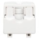 Модуль Keystone TERACOM PRO Cat.6 RJ-45 неэкранированный 110 IDC 90 градусов белый  TRP-KSTN-90D-6UTP-WH  EKF