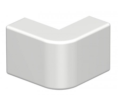 Крышка внешнего угла кабельного канала WDK 10x20 мм (ПВХ,белый) (WDK HA10020RW)  6154417  OBO Bettermann