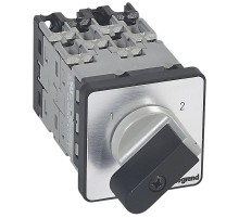 Переключатель на 2 направления - без положения ''0'' - PR 12 - 4П - 8 контактов - крепление на дверце  027463  Legrand