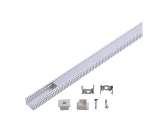 Профиль для ленты LED врезной гл 12mm - 2m 1/40  BT415  Gauss