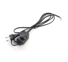 Сетевой шнур DM103-200W 230V 1,5+0,5м (с диммером) черный  23059  FERON