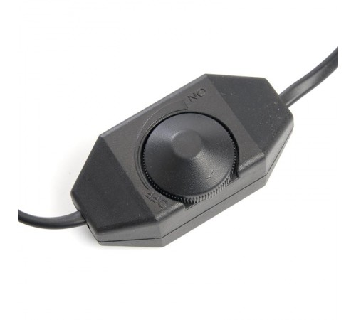 Сетевой шнур DM103-200W 230V 1,5+0,5м (с диммером) черный  23059  FERON