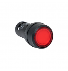 Кнопка с фиксацией с подсветкой OptiSignal Compact D22 C7-PHL-M401 красная 1НЗ 230 В AC XB7NJ04M2  362121  КЭАЗ