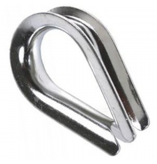 Коуш стальной оцинкованный под трос D2-D3  CM621003  DKC