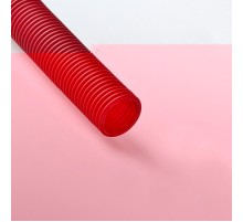 Труба гибкая гофрированная ПНД 40мм для МПТ (15м) красный  24000К  Рувинил