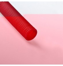 Труба гибкая гофрированная ПНД 40мм для МПТ (15м) красный  24000К  Рувинил