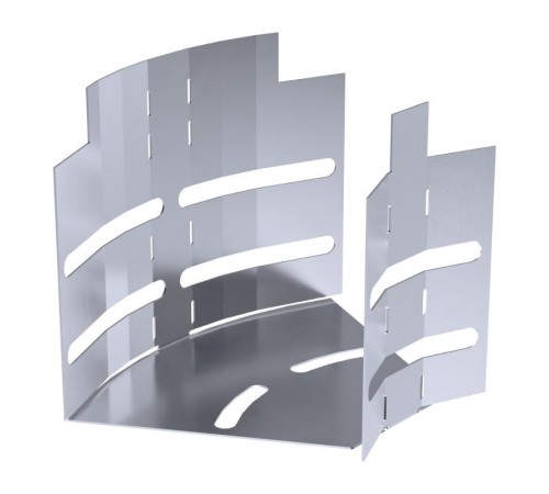 Угол горизонтальный изменяемый 0-45 градусов Стандарт INOX (AISI 316) 100х100  PR16.3616  Промрукав