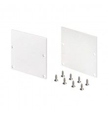 Заглушка SL-LINE-5050-LW WHITE глухая (Arlight, Металл)  040253  Arlight