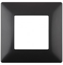 14-5001-05 Рамка на 1 пост, Эра Elegance, антрацит  Б0034385  ЭРА