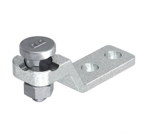 Соединитель угловой, с крепежной клеммой (5005 DIN-FT)  5304601  OBO Bettermann