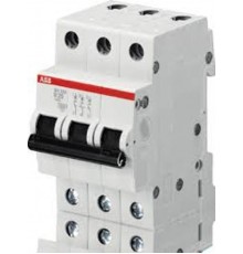 Выключатель автоматический трехполюсный SH203 50А B 6кА (SH203 B50)  2CDS213001R0505  ABB