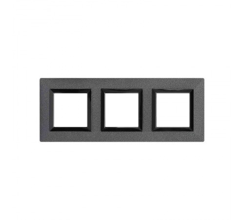 Рамка из металла, "Avanti", графитовая, 6 модулей  4407856  DKC