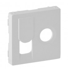 Valena LIFE Белый Накладка розетки TV-RJ45  754830  Legrand