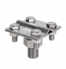 Зажим прута на штыре, пластина d(56x56)мм Ni EKF PROxima   lp-g6606-e1302-ni   EKF