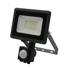 Прожектор светодиодный СДО-10 20w SENSOR 6500K GR IP65 230V   5032866  ФАZА