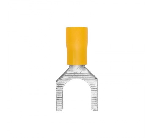 Наконечник вилочный с изолир.фланцем, 2,5-6мм.кв. 4,3мм.  2C14P  DKC