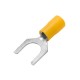 Наконечник вилочный с изолир.фланцем, 2,5-6мм.кв. 4,3мм.  2C14P  DKC