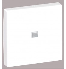 Simon Connect Клавиша с бесцвет.окошком для кноп.выкл. с подсв. К304, К45, белый  K114-9  Simon