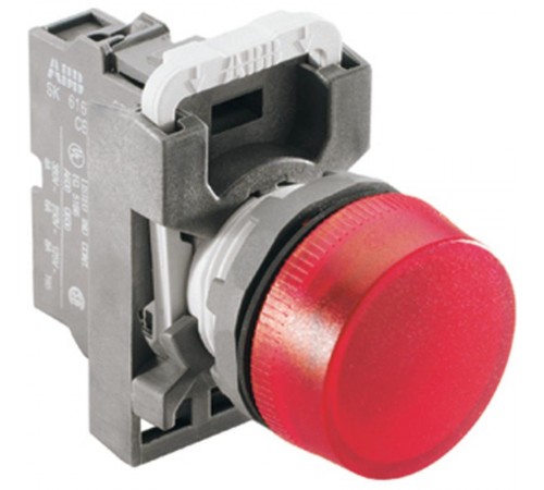 Лампа ML1-100R красная сигнальная (только корпус)  1SFA611400R1001  ABB